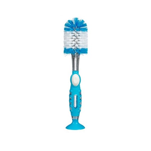 Escova para Mamadeira com Recipiente 02.14305A Azul - Munchkin