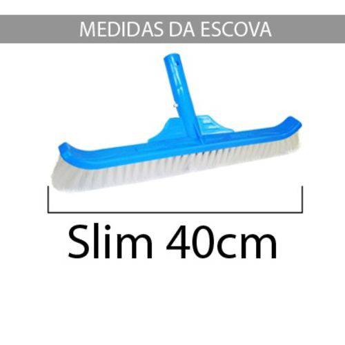 Escova Slim 40 Cm para Piscina - Sodramar