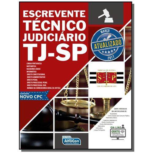 Escrevente Tecnico Judiciario Tj-sp 01