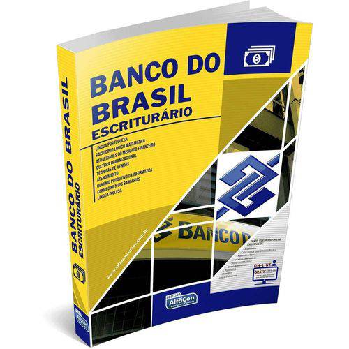 Escriturario Banco do Brasil - Alfacon
