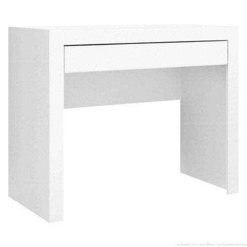 Escrivaninha/Mesa para Computador 1 Gaveta Msm 421 Branco - Móvel Bento