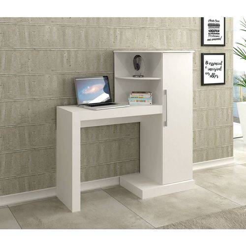 Escrivaninha/Mesa para Computador Safira New Branco Notável Móveis