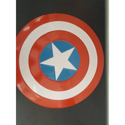 Escudo Capitão América de Plástico 46x46