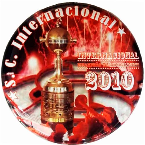 Escudo Decorativo de Metal Internacional