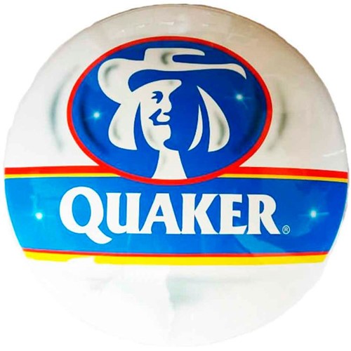 Escudo Decorativo Fibra de Vidro Quaker
