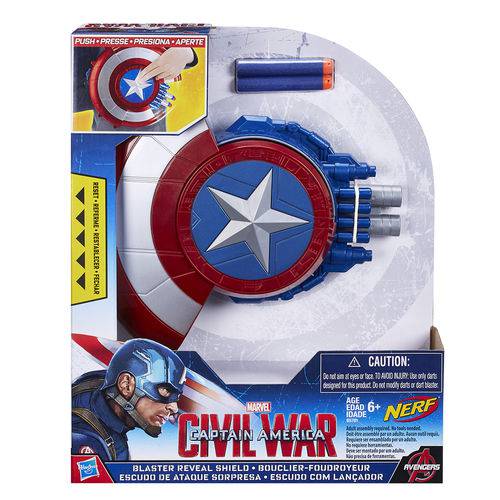 Escudo Lançador - Capitão América Guerra Civil