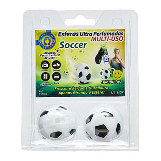 Esferas Ultra Perfumadas Soccer Branco CM500 Orthopauher
