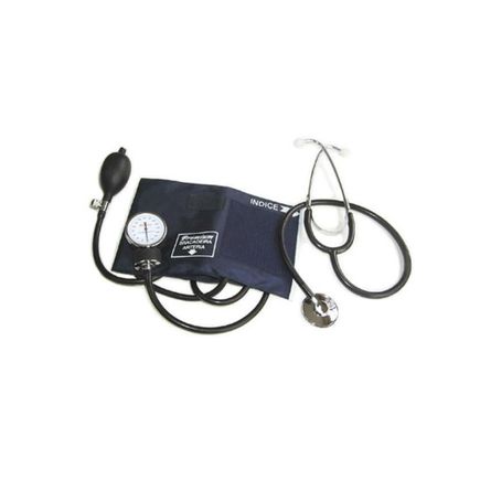 Esfigmomanômetro Aneróide com Estetoscópio - Premium