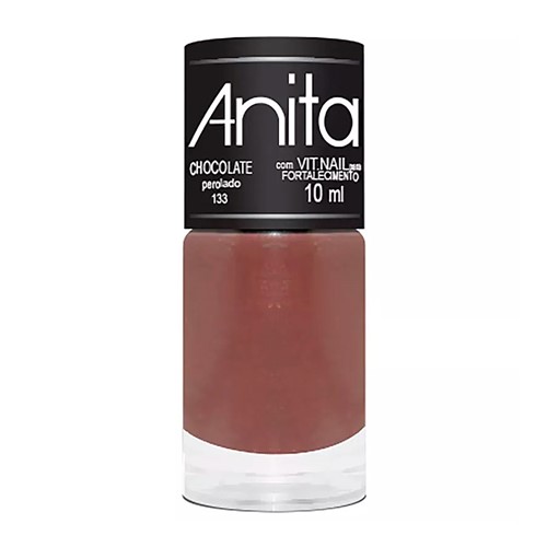 Esmalte Anita Cor Chocolate Perolado 10ml
