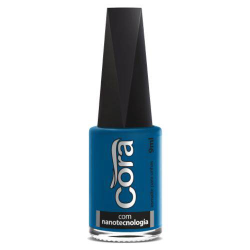 Esmalte Cora 9ml Black 10 Azul Super