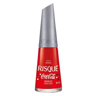 Esmalte Risqué - Coca-Cola Vermelho Coca Cola