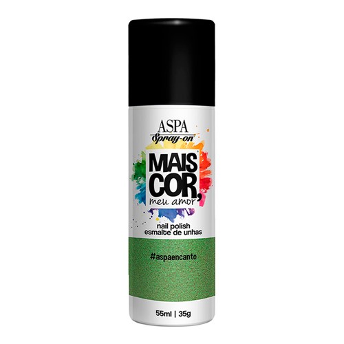 Esmalte Spray Aspa Spray-On Coleção Mais Cor, Meu Amor Cor Encanto com 55ml