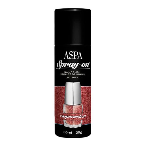 Esmalte Spray Aspa Spray-On Cor Emotion com 55ml