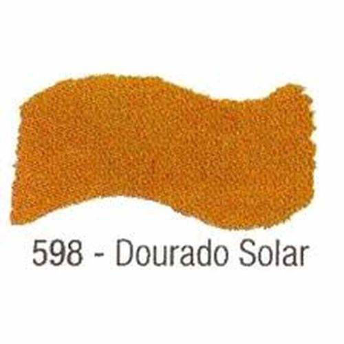 Esmalte Vitral 37ml Acrilex Dourado Solar 598