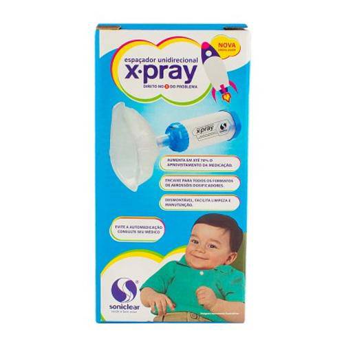 Espaçador Unidirecional Soniclear X-Pray Infantil Azul