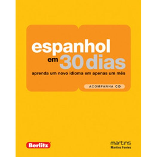 Espanhol em 30 Dias - Martins