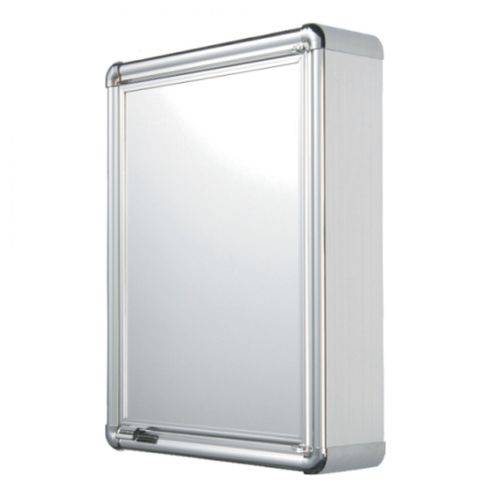 Espelheira para Banheiro 1 Porta 44cmx58cm Astra Cromado