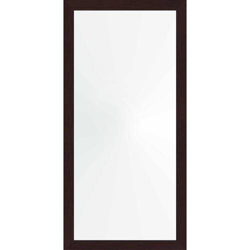 Espelho 48x98 Moldura 4cm Reta Tabaco
