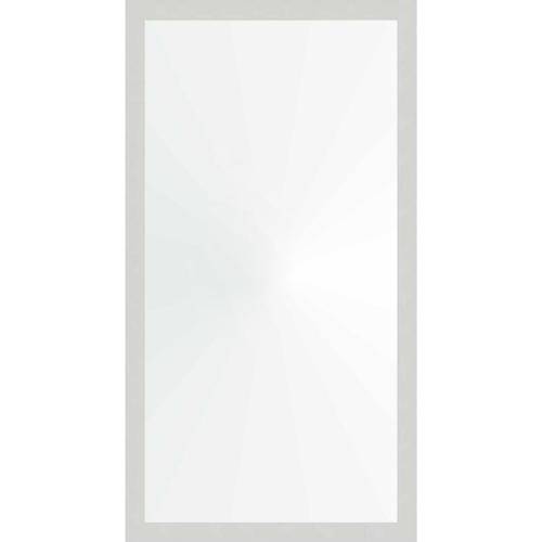 Espelho 58x108 Moldura 4cm Reta Branca