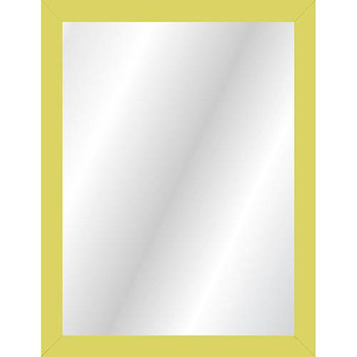 Espelho 66558 33x43cm Amarelo - Kapos