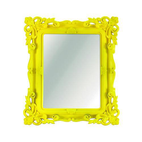 Espelho Amarelo 13x18 Cm