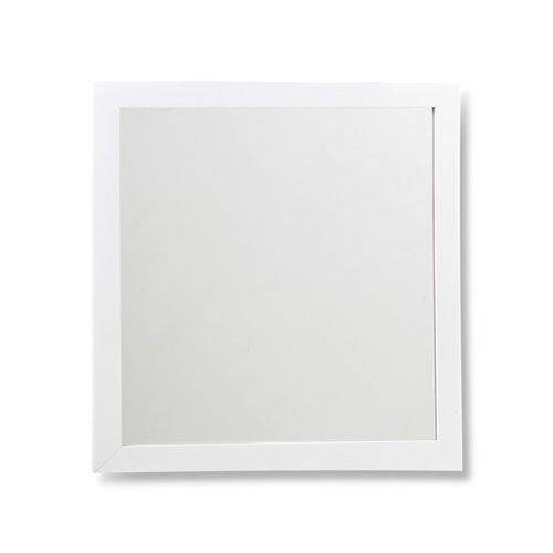 Espelho C/ Moldura Linea 34x34cm Branco
