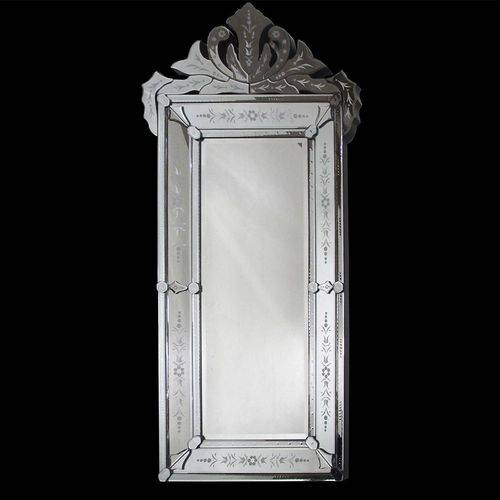 Espelho Clássico Veneziano 120 Cm X 59 Cm