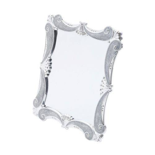 Espelho com Moldura de Plástico Euro 15x20cm - Marca: Prestige
