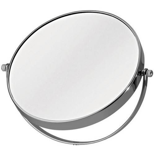 Espelho de Aumento Dupla Face Royal 3x - Cromado - G-Life