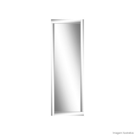 Espelho de Chão com Suporte 142x48cm Moldura Espelhada Euroquadros