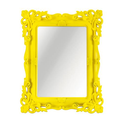 Espelho de Mesa Amarelo