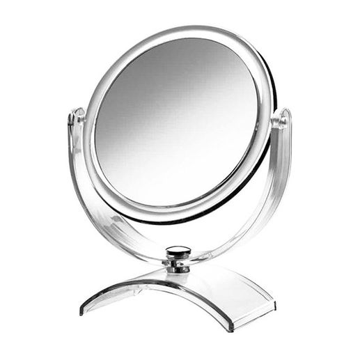 Espelho de Mesa Miroir Cristal Dupla Face Modelo 20201 Cristal