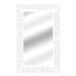 Espelho de Parede 14847b Branco 70x110 Art Shop