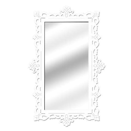 Espelho de Parede 14848b Branco 70x110 Art Shop