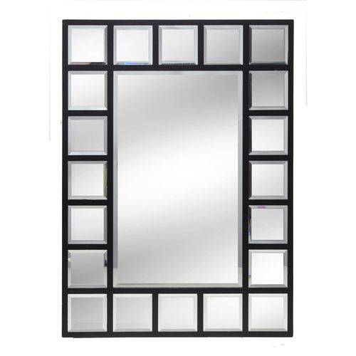 Espelho de Parede Black Modern 85cm Concepts Life