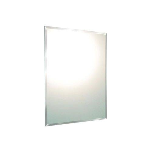 Espelho de Parede Retangular Cris Belle Bisotê 72x60cm