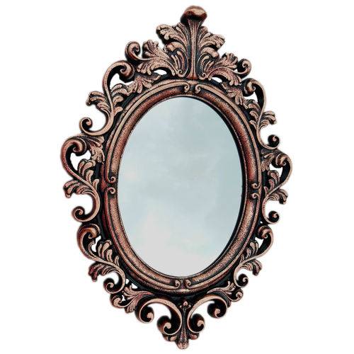 Espelho Decorativo Barrock Cobre Envelhecido