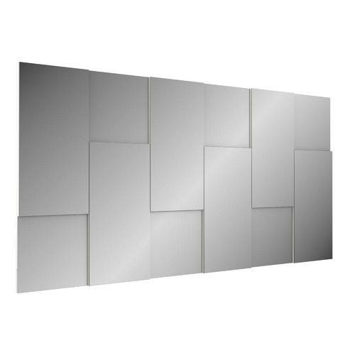 Espelho Decorativo Escala 3d 180 Cm Off White