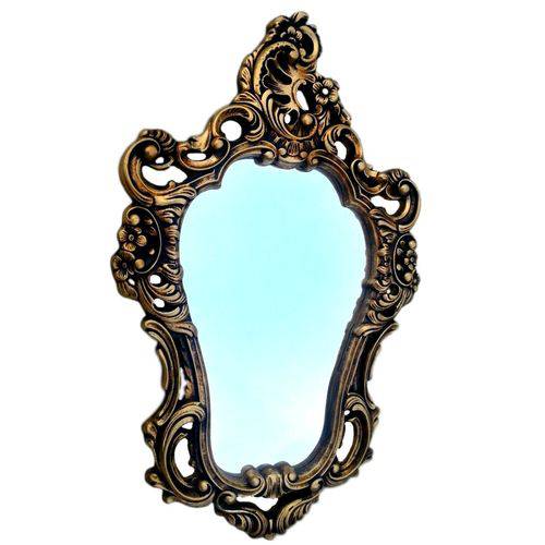Espelho Decorativo Veneziano Ouro Envelhecido