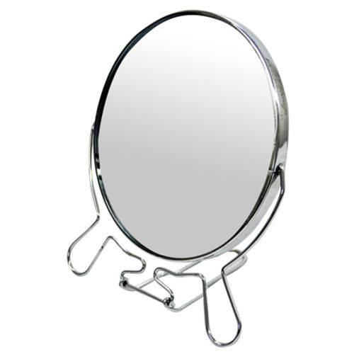 Espelho Dupla Face com Pedestral 19 Cm