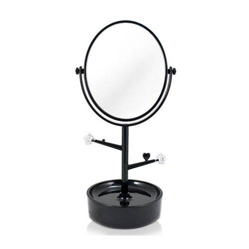 Espelho Jacki Design de Mesa para Jóias Awa17205-Pr Preto