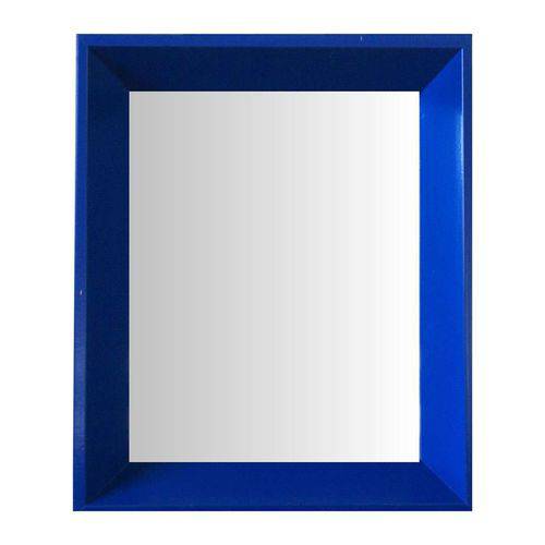 Espelho Moldura Madeira Lisa Fundo 16206 Azul Art Shop