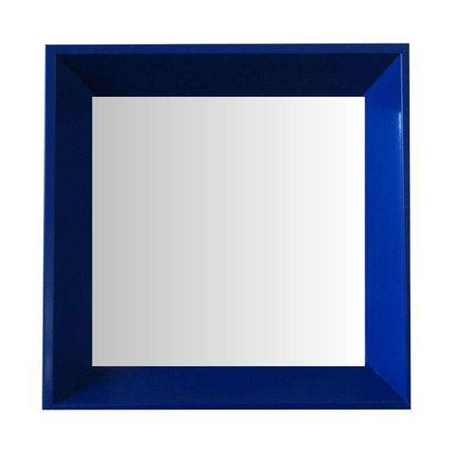 Espelho Moldura Madeira Lisa Fundo 16207 Azul Art Shop
