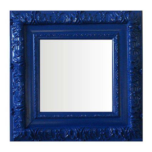Espelho Moldura Rococó Externo 16250 Azul Art Shop
