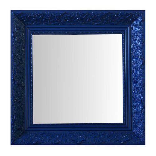 Espelho Moldura Rococó Fundo 16222 Azul Art Shop