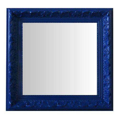Espelho Moldura Rococó Raso 16233 Azul Art Shop