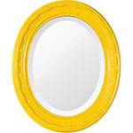 Espelho Oval Bisotê 26281 (41x50cm) Amarelo Happy - Ornamental Design