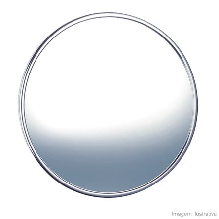 Espelho Redondo Cristal 505-3 39,5cm Cris-Metal
