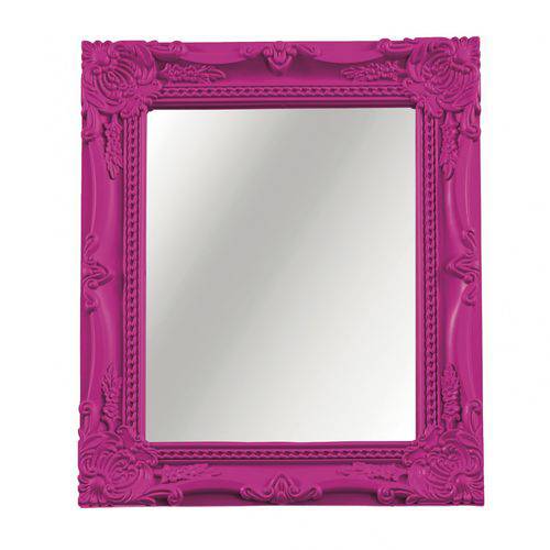 Espelho Retangular de Mesa com Moldura Candy Mart Collection 33,5cmx28,5cm - Caixa com 6,00000