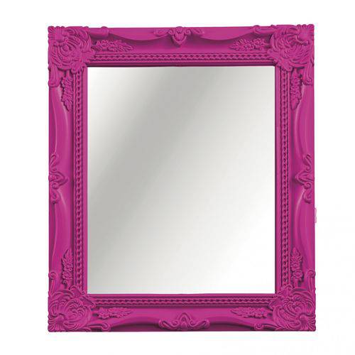 Espelho Retangular de Mesa com Moldura Candy Mart Collection 39,5cmx34,5cm - Caixa com 6,00000